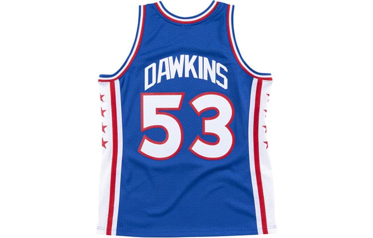 Баскетбольная майка Mitchell Ness NBA SW 76-77 76 53 - изображение 2