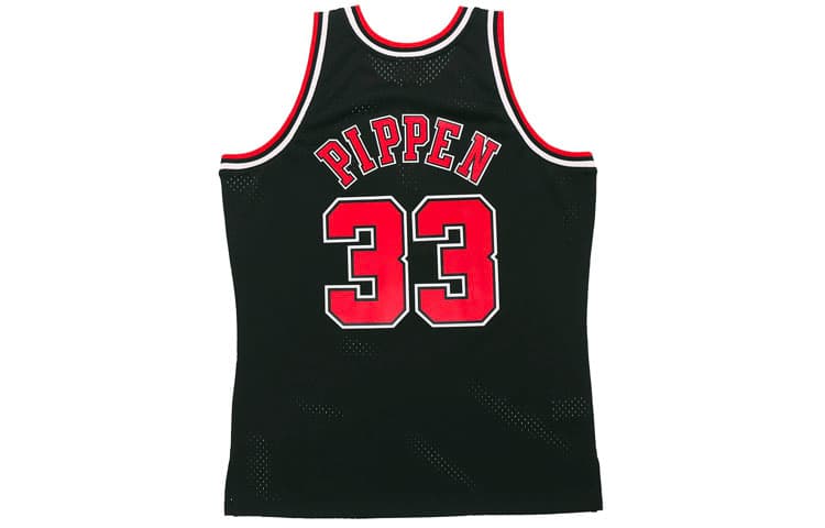 Баскетбольная майка Mitchell & Ness Bulls Pippen 33 Jersey - изображение 2