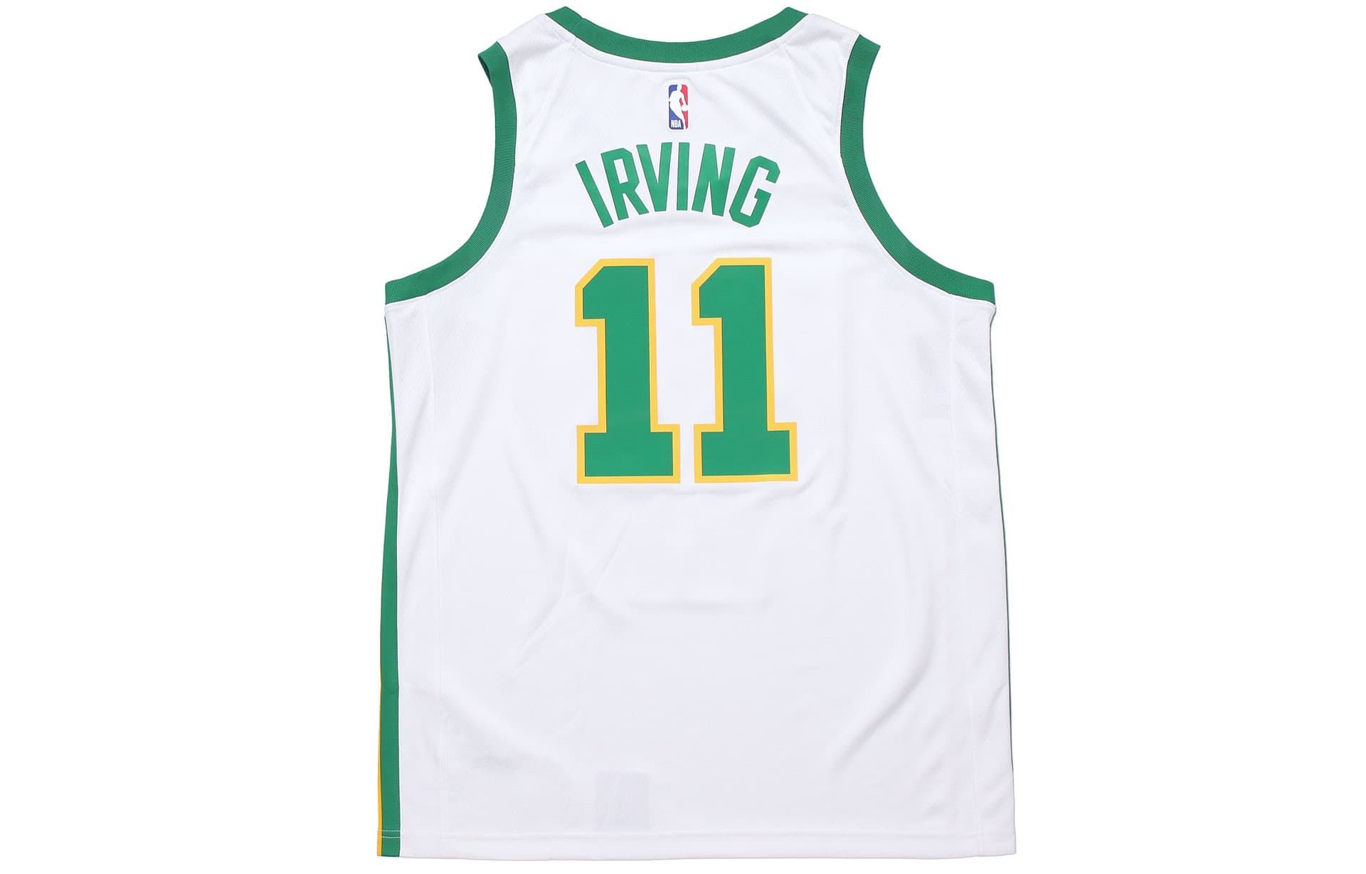 Баскетбольная майка Nike NBA Jersey Kyrie Irving Celtics 11 White Green - изображение 2
