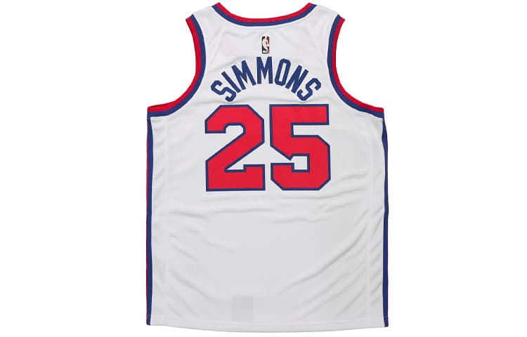 Баскетбольная майка Nike NBA 76ers Simmons 25 Jersey - изображение 2