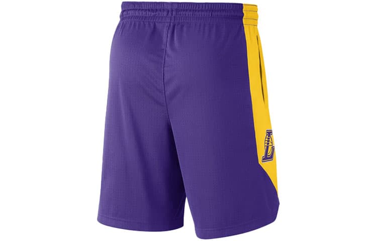 Баскетбольные шорты Nike NBA Los Angeles Lakers Shorts - изображение 2