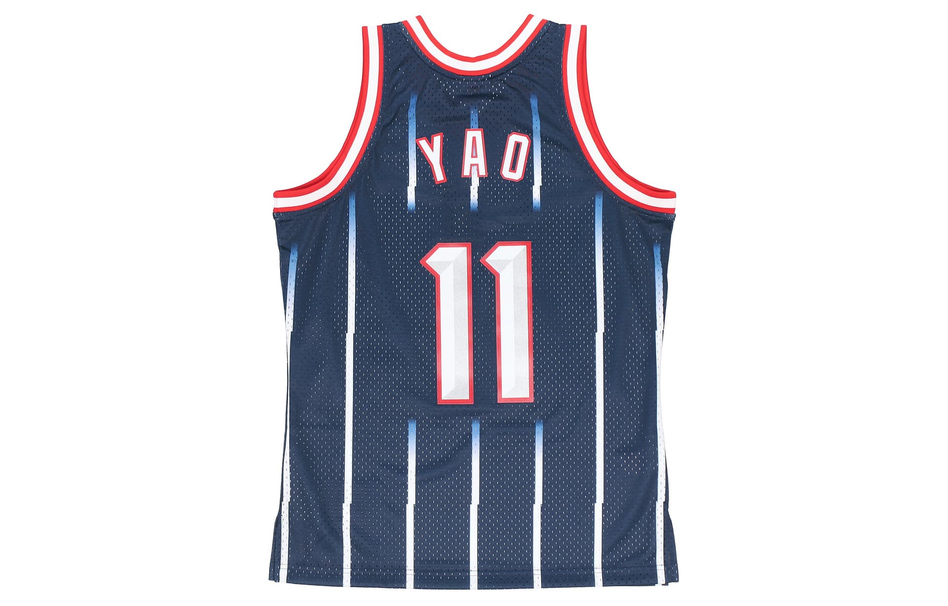 Баскетбольная майка Mitchell & Ness Yao Ming Jersey Navy - изображение 2