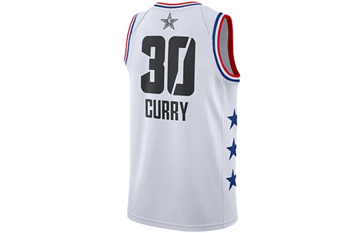 Баскетбольная майка Jordan NBA All-Star Curry Jersey White - изображение 2