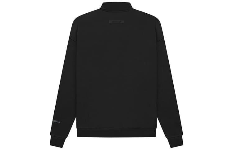 Худи Fear of God Essentials FW21 Pullover Mockneck Stretch Limo Logo - изображение 2