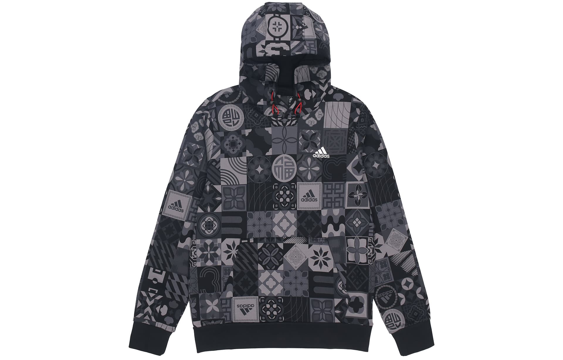 Худи adidas Cny Aop Hood - изображение 2