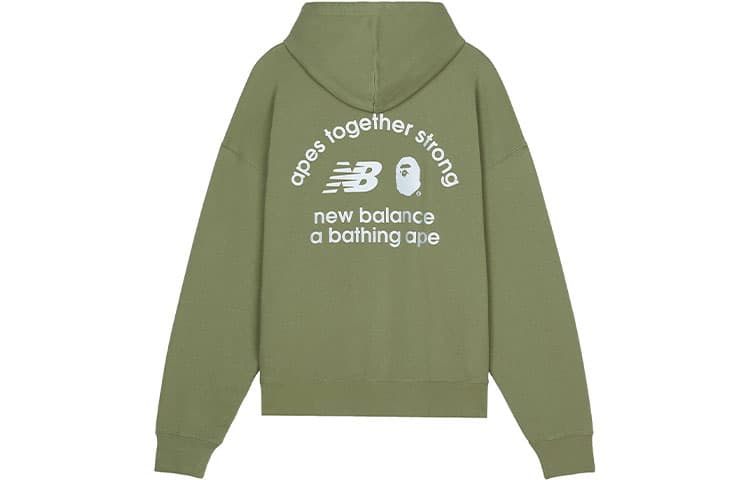 Худи New Balance xA BATHING APE Logo - изображение 2