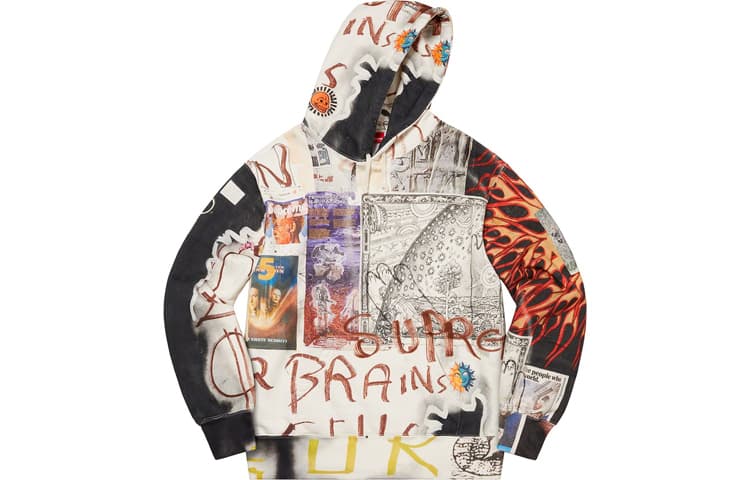 Кофта Supreme LSD Spells Hooded Sweatshirt - изображение 2