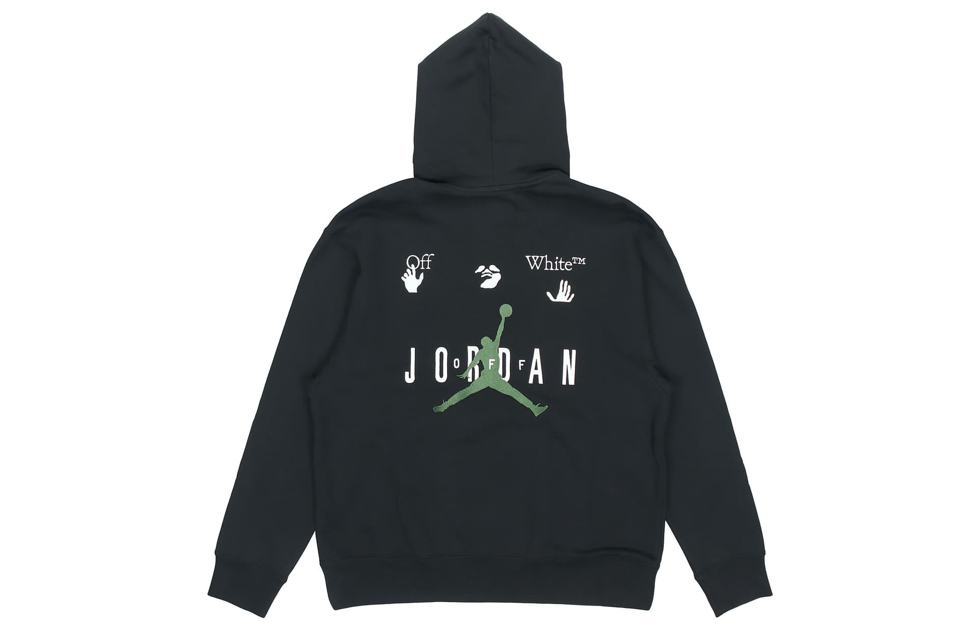 Худи Jordan x OFF-WHITE Hoodie Black - изображение 2