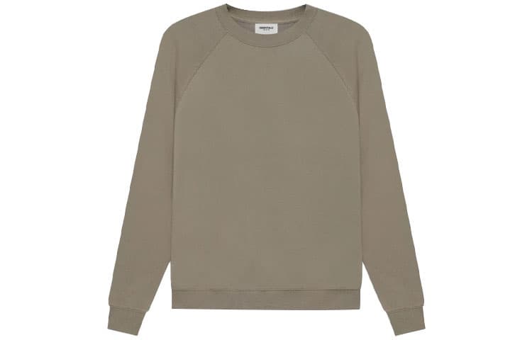 Худи Fear of God Essentials SS21 Pull-Over Crewneck Taupe Logo - изображение 2