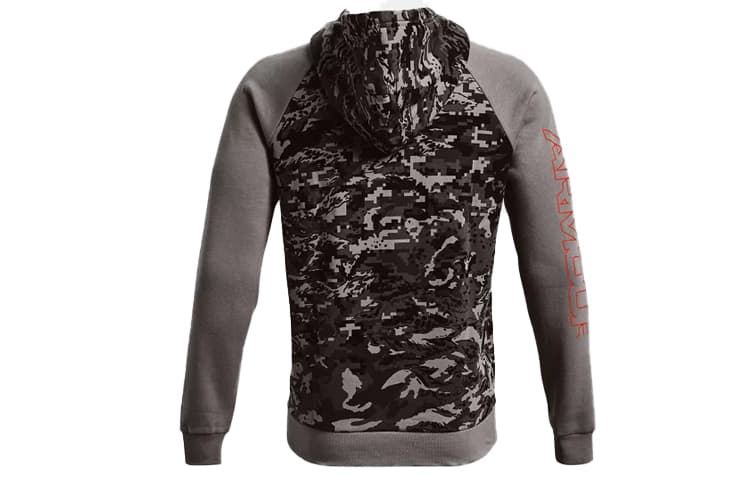 Худи Under Armour Rival Camo Script - изображение 2