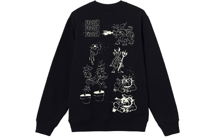 Худи Stussy Bad Dream Crew Logo - изображение 2