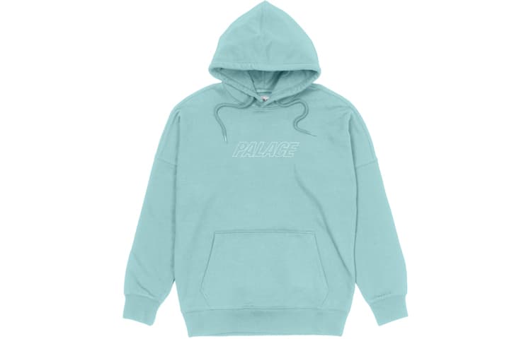 Худи PALACE FW21 ULTIMO Jumbo Tri-Ferg Drop Shoulder Hood Green Logo - изображение 2