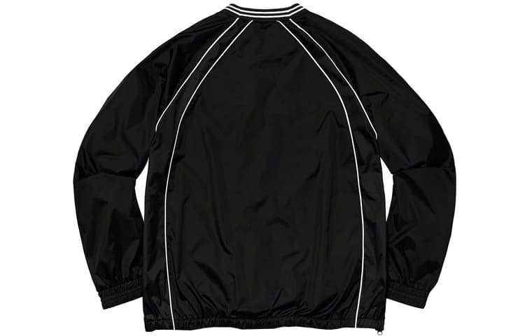 Худи Supreme FW19 Piping Warm Up Pullover - изображение 2