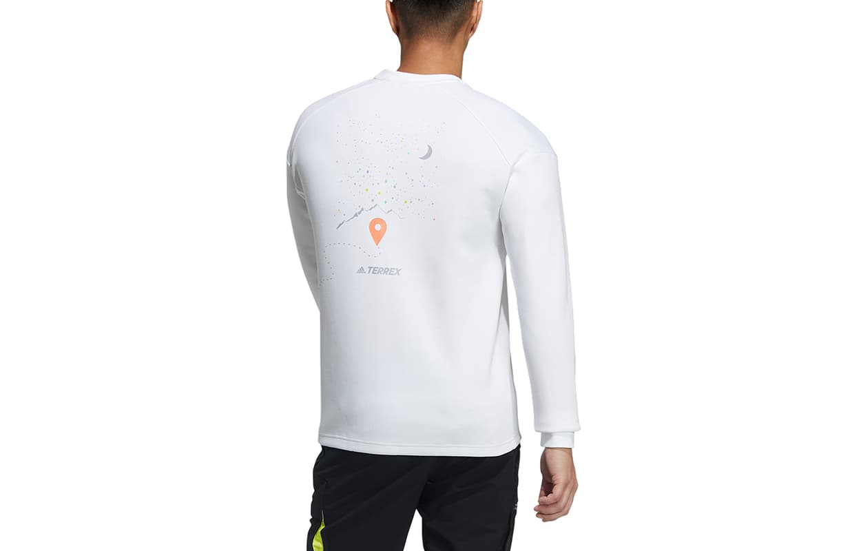 Худи adidas Mtnlt Gfx Sweat - изображение 2