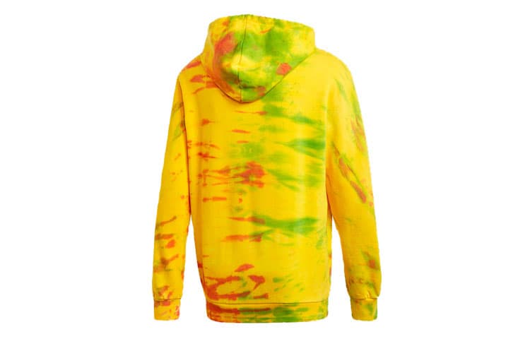 Худи adidas Originals Tie-Dye Hoodie Yellow - изображение 2