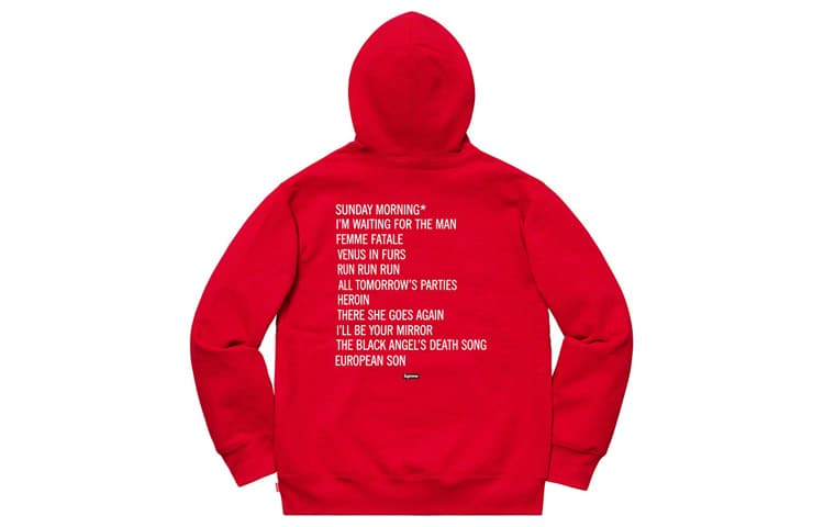 Кофта Supreme x The Velvet Underground Hooded Sweatshirt - изображение 2
