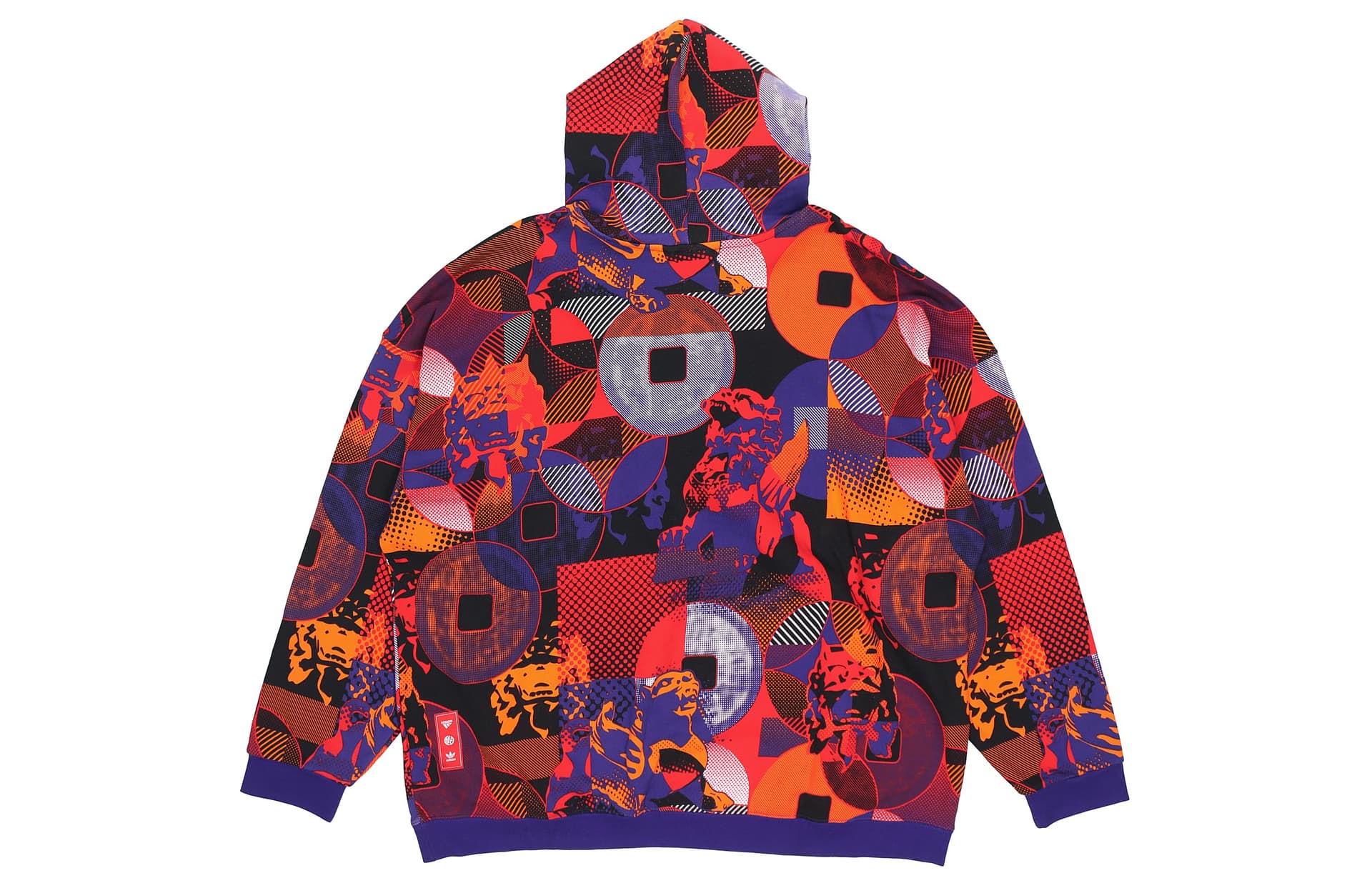 Худи adidas Originals CNY Hoodie Purple - изображение 2