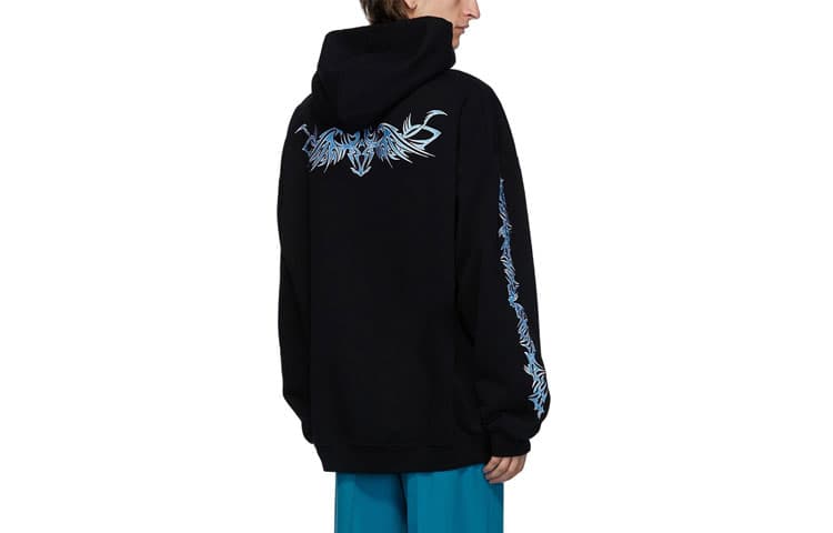 Худи Vetements Hoodie Black - изображение 2