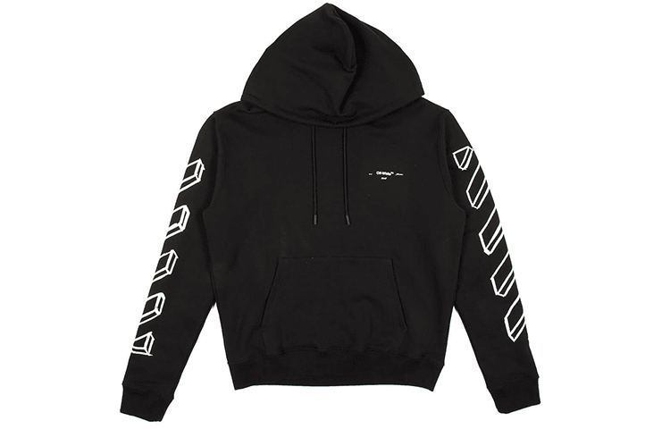 Кофта OFF-WHITE Pullover Sweatshirt Black - изображение 2