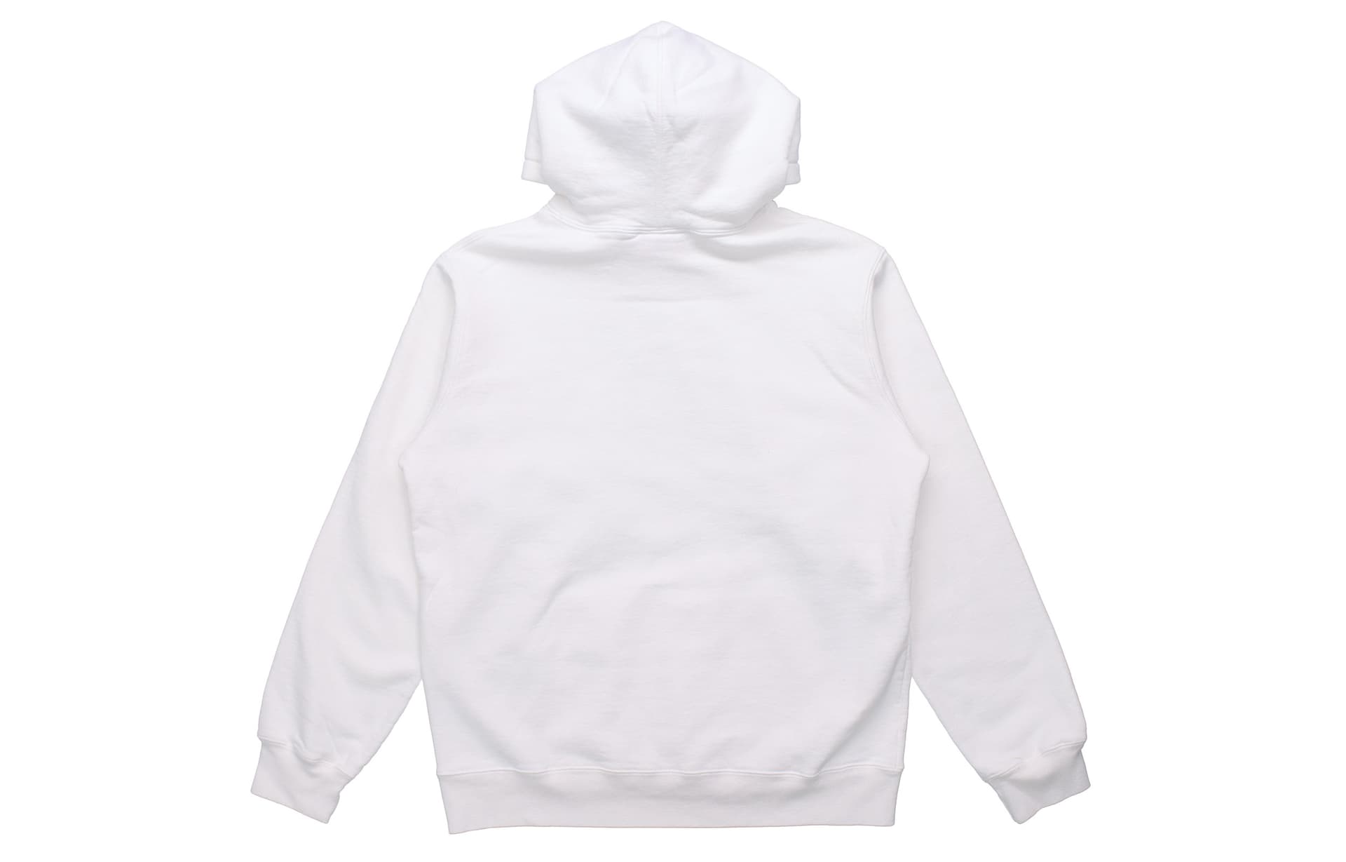 Кофта Supreme Hooded Sweatshirt White - изображение 2