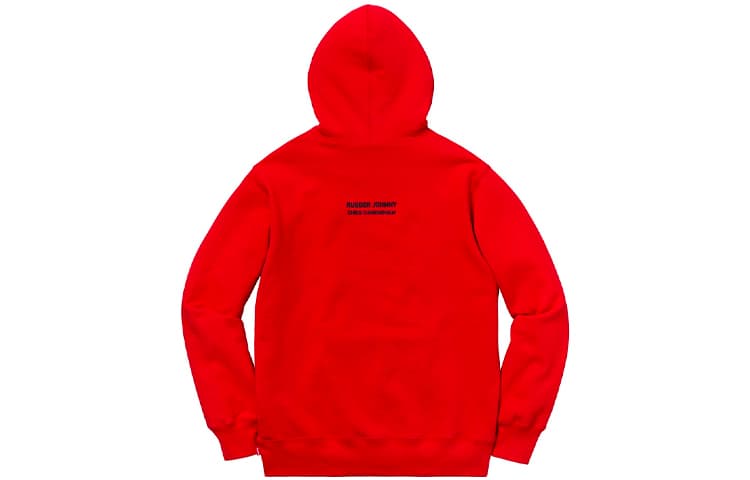 Кофта Supreme FW18 Chris Cunningham Chihuahua Hooded Sweatshirt Red - изображение 2