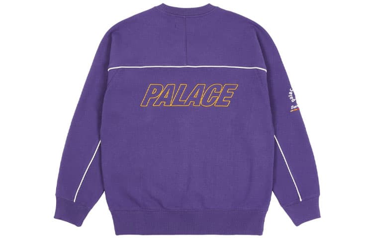 Худи PALACE SS21 Mumma Mia Crew Purple Logo - изображение 2