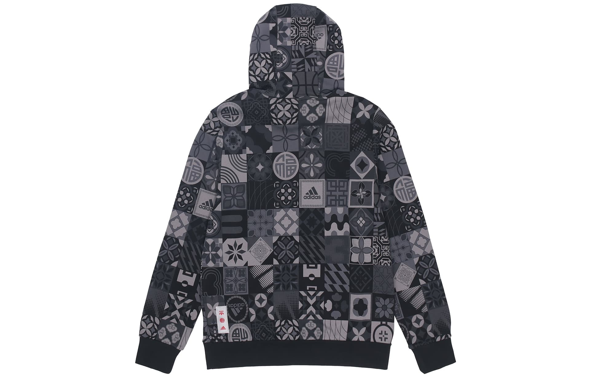 Худи adidas Cny Aop Hood - изображение 3