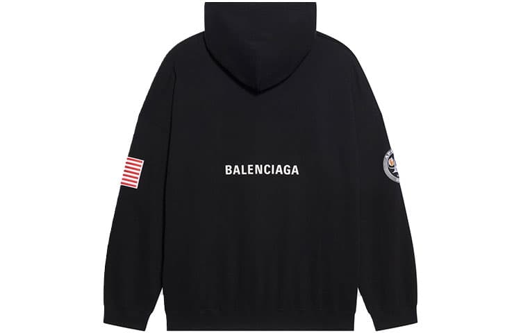 Худи Balenciaga x nasa fw21 Logo - изображение 2