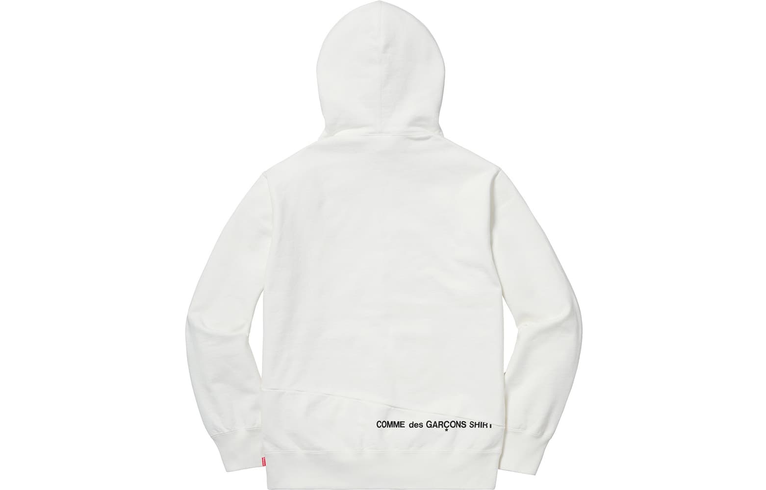 Худи Supreme FW18 Logo Hoodie White - изображение 2