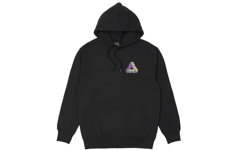 Худи PALACE P-3d Hood Black FW21 - изображение 2