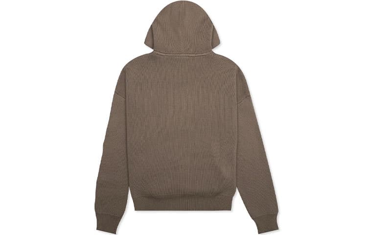 Худи Fear of God Essentials FW20 Knit Hoodie Taupe - изображение 2