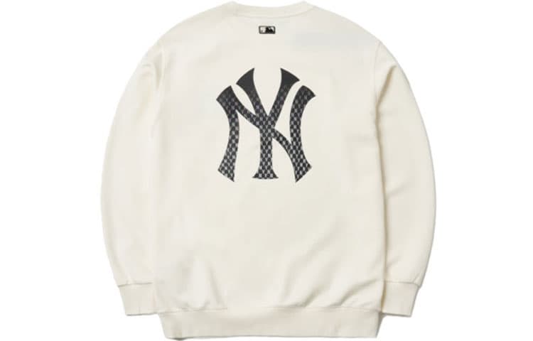 Кофта MLB Yankees Gradient Logo Crewneck Sweatshirt White - изображение 2