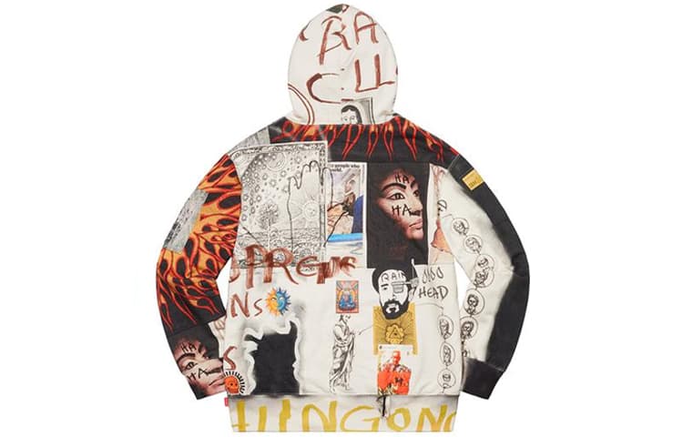 Кофта Supreme LSD Spells Hooded Sweatshirt - изображение 3