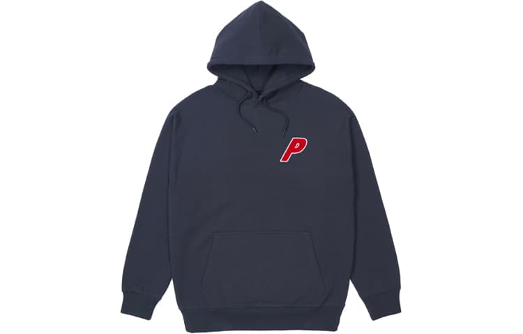 Худи PALACE FW21 ULTIMO Tri-chenille Hood NAVY Logo - изображение 2