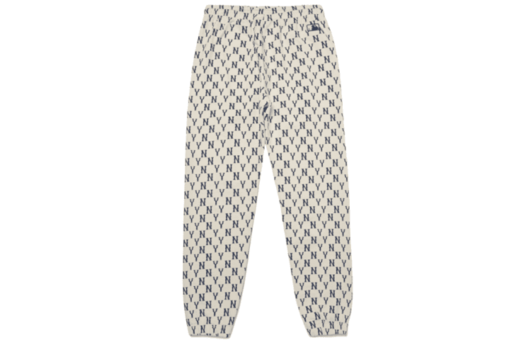 Штаны MLB Retro Print Jogger Cream - изображение 2