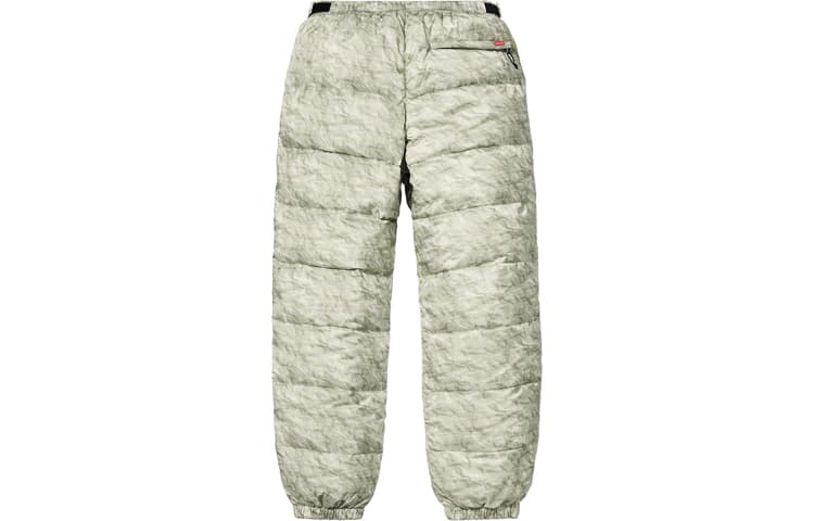 Штаны Supreme x The North Face 19 Paper Print Waterproof Pants - изображение 2