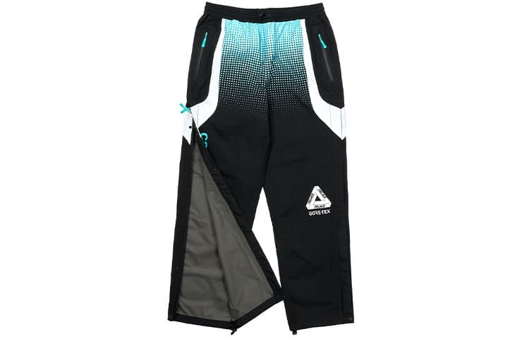 Штаны PALACE x Cannondale FW21 Mad Boy GORE-TEX Paclite Pant BlackMint Logo - изображение 2