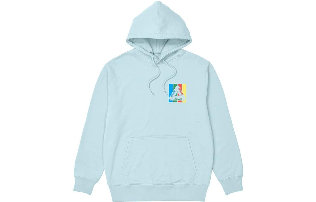 Худи PALACE SS22 Tri-emb Hood Blue - изображение 2