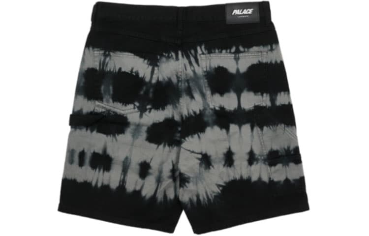 Шорты PALACE SS22 Tie-dye Shorts Black - изображение 2