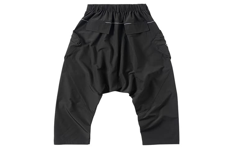Штаны ENSHADOWER Low Pocket Cropped Pants Black - изображение 2
