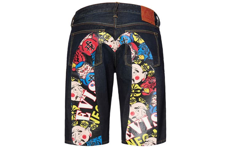 Джинсовые шорты EVISU SS21 m - изображение 2
