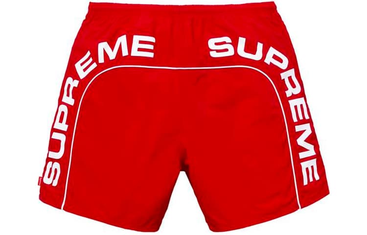 Шорты Supreme SS18 Arc Logo Water Short Red Logo - изображение 2