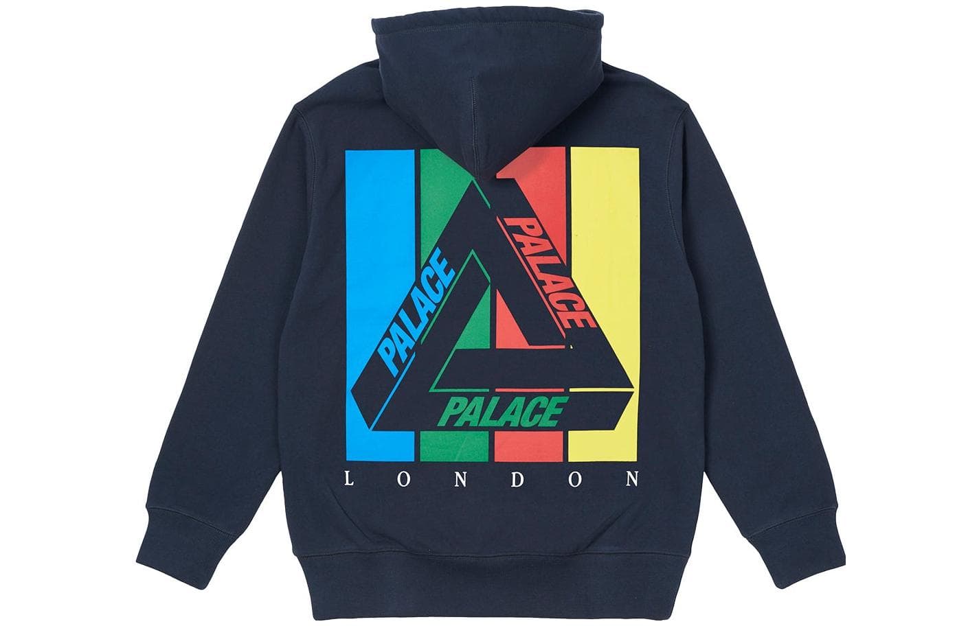Худи PALACE SS22 Tri-Emb Hood Navy - изображение 2