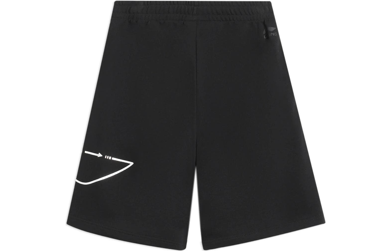 Шорты LiNing Logo Print Shorts Black - изображение 2