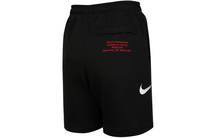Шорты Nike Swoosh French Terry Short Black - изображение 2
