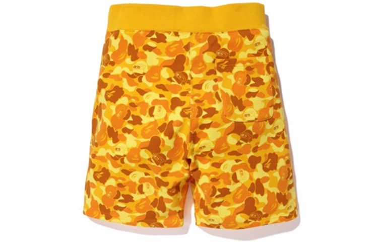 Шорты A BATHING APE x PUBG Camo Shorts Yellow - изображение 2