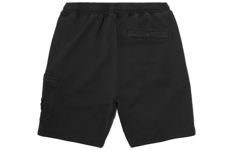 Шорты Stone Island Logo Shorts Black - изображение 2