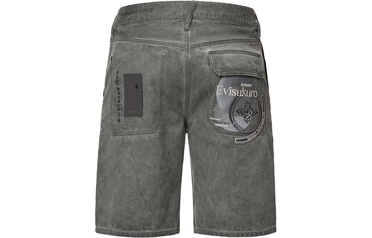Джинсовые шорты EVISU SS22 - изображение 2