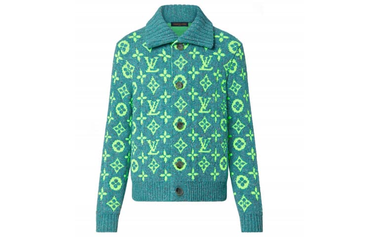 Кофта Louis Vuitton SS22 Limited Edition Sweater Green - изображение 5