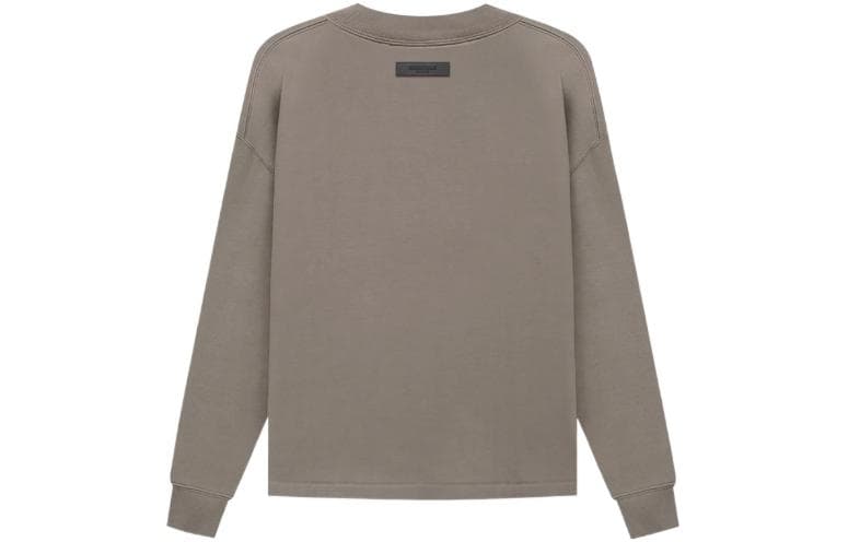 Худи Fear of God Essentials SS22 Relaxed Crewneck Desert TaupeLogo - изображение 2